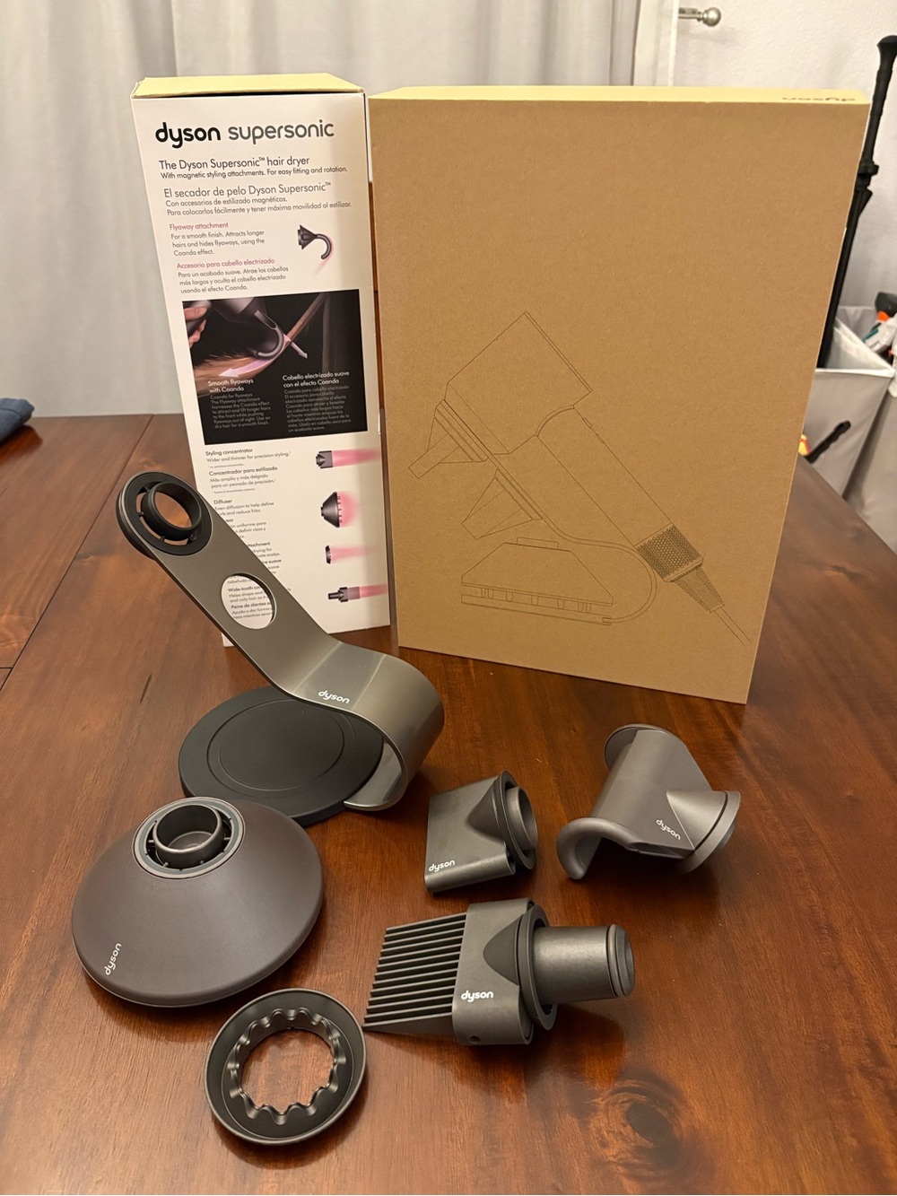 Dyson Supersonic Styling Accessory Set - Matte Gray